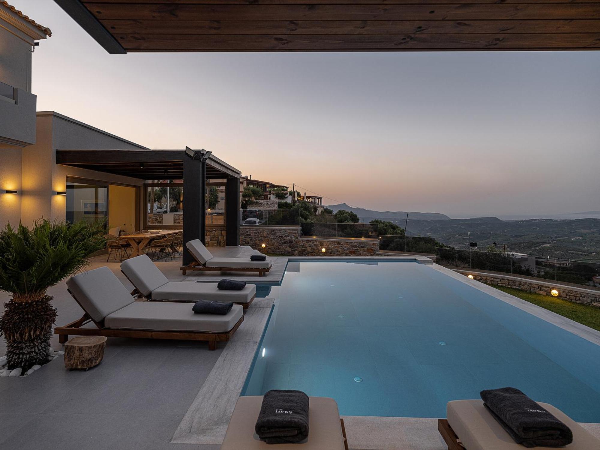 קאטו אסיטס Villa Amavi - Private Heated Pool מראה חיצוני תמונה